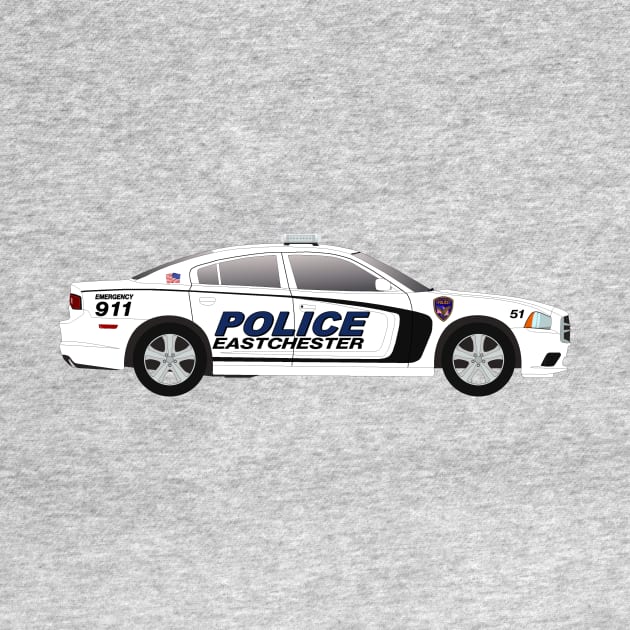 Eastchester NY police car by BassFishin